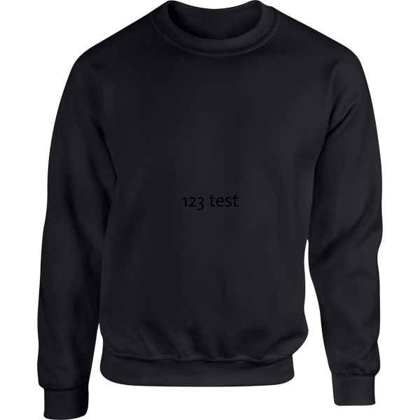 50/50 Cotton Polyester Long Sleeve Crew Sweatshirt