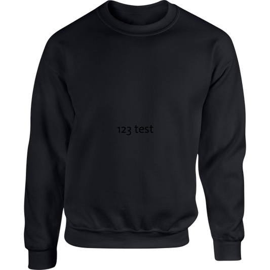 50/50 Cotton Polyester Long Sleeve Crew Sweatshirt